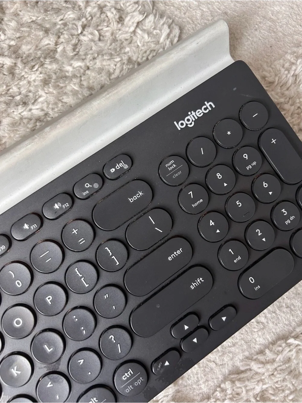 Logitech K780 Wireless Keyboard Black